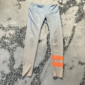 Alo Leggings Womens Sz M Yoga Airbrush High-Waist Gradient Sky Ombre